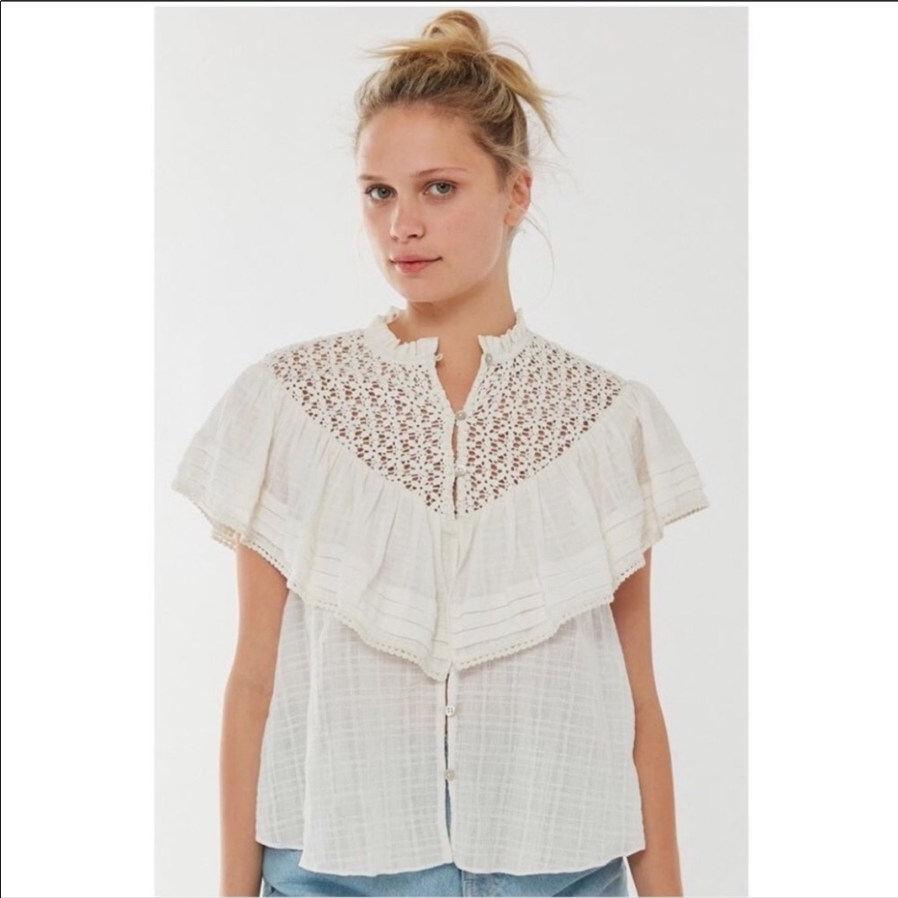 EUC UO Blouse